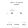 925 Sterling Silver Retro Pearl Half-Circle Earrings for Women - French C-Shaped Ear Cuffs with Korean High-End Style