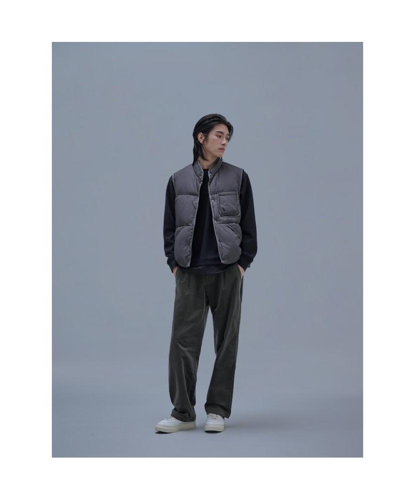 SHIFT.G Wide Fit Corduroy Pants Ash