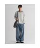 8Seconds Washed Pintuck Wide Denim Pants Blue