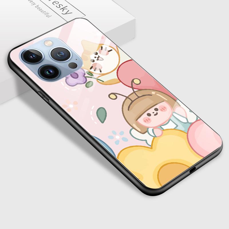 Tempered Glass Phone Case For Samsung A12 A16 A32 A53 S20FE S23 S25 Honor20 X6A 90Lite 9X Huawei Y9Prime2019 P30Lite Soft Edge Shockproof Smooth Shell