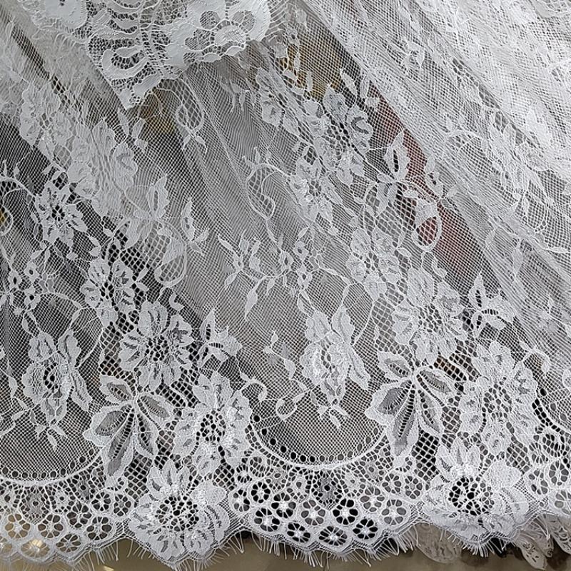 Lace Tablecloth Wedding White Tablecloth Vintage Embroidered Rectangle Lace Fabric for Summer Outdoor Party Farmhouse Home Decor