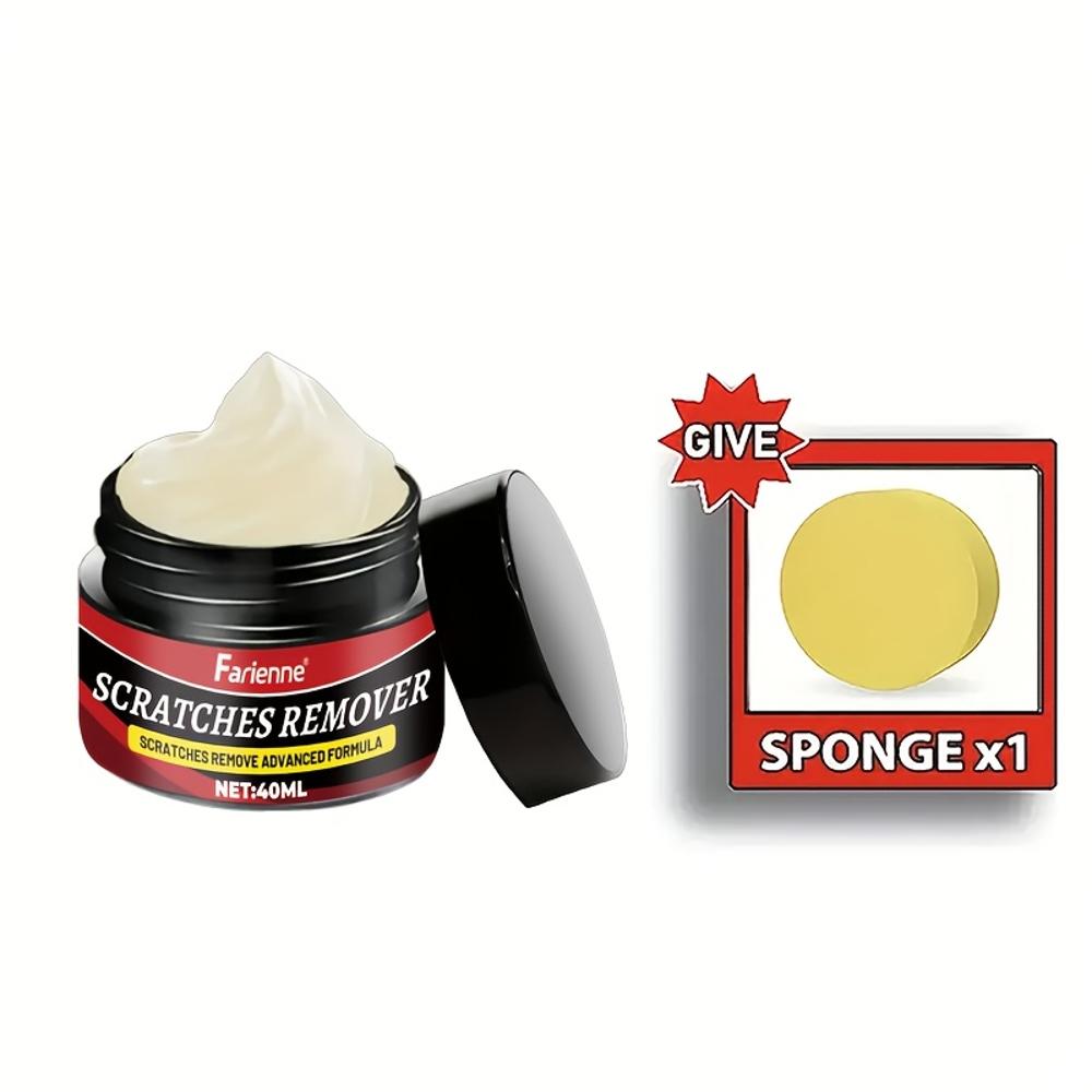 

Нано Полироль для Удаления Царапин с Губкой – Удаление Спиральных Разводов и Набор для Удаления Царапин Глиной – Безопасен для Всех Цветов Краски, ПВХ Материала, C