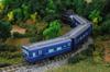 Rokuhan Spur Z Z Shorty Personenwagen Beschriftungstyp Eisenbahnmodell Personenwagen (blau) SA007-1