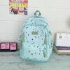 Schoolbag1011 new schoolbag female junior high school high school student large capacity star printing backpack female college student computer bag 