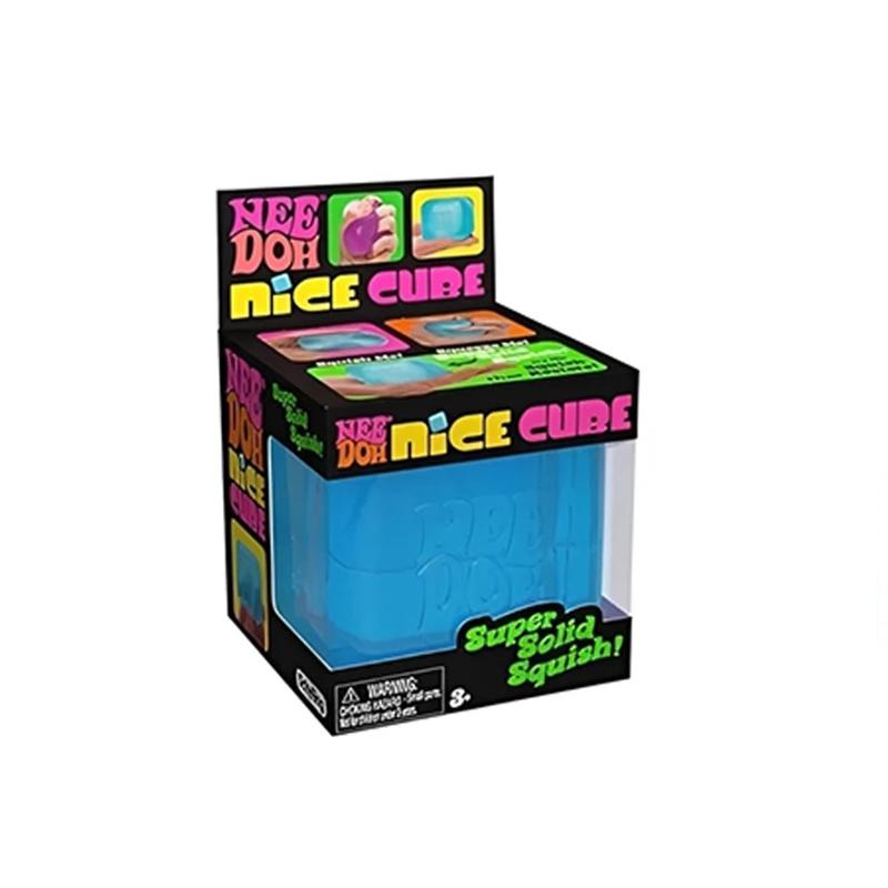 

Schylling Needoh Nice Cube Сенсорна іграшка-стискалка З надзвичайно міцним стисканням Зняття стресу Тривожність Сенсорна іграшка Кубик 2,25 Подарунки на вечірку