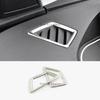 For Peugeot 3008 GT 5008 2017-2023 Car Styling Accessories Stainless Steel Interior Front Row Water Cup Holder Frame Cover Trim