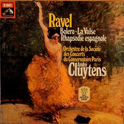 LP Record MAURICE RAVEL, ORCHESTRE DE LA SOCI - Bolero, Rapsodie Espagnole, La Vals 1C03710759 His Master's Vo Germany Classical Used
