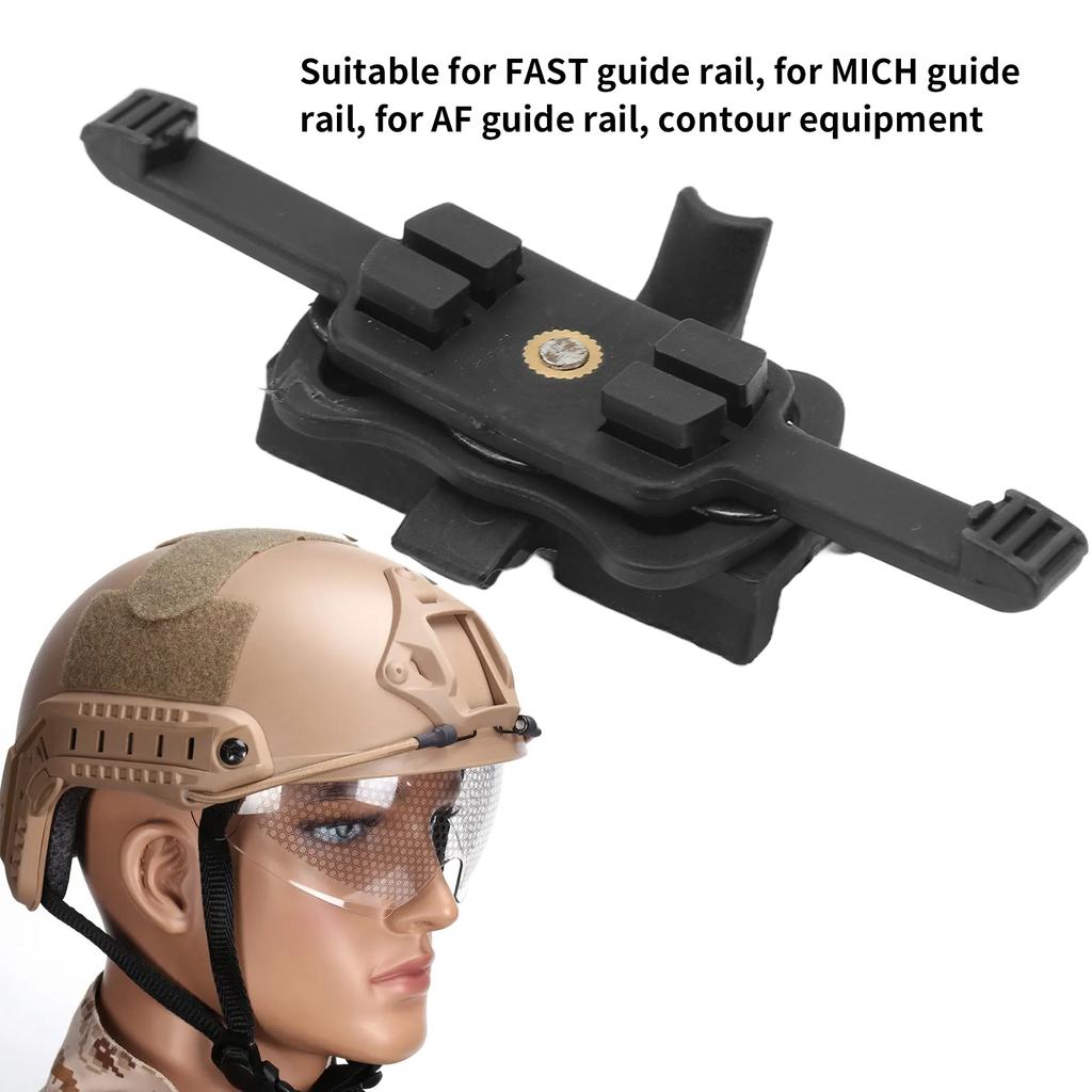 HD Action Camera Adapter Mount Camera Quick Release Rail Adapter Mount Fast Helmet Bracket Mount