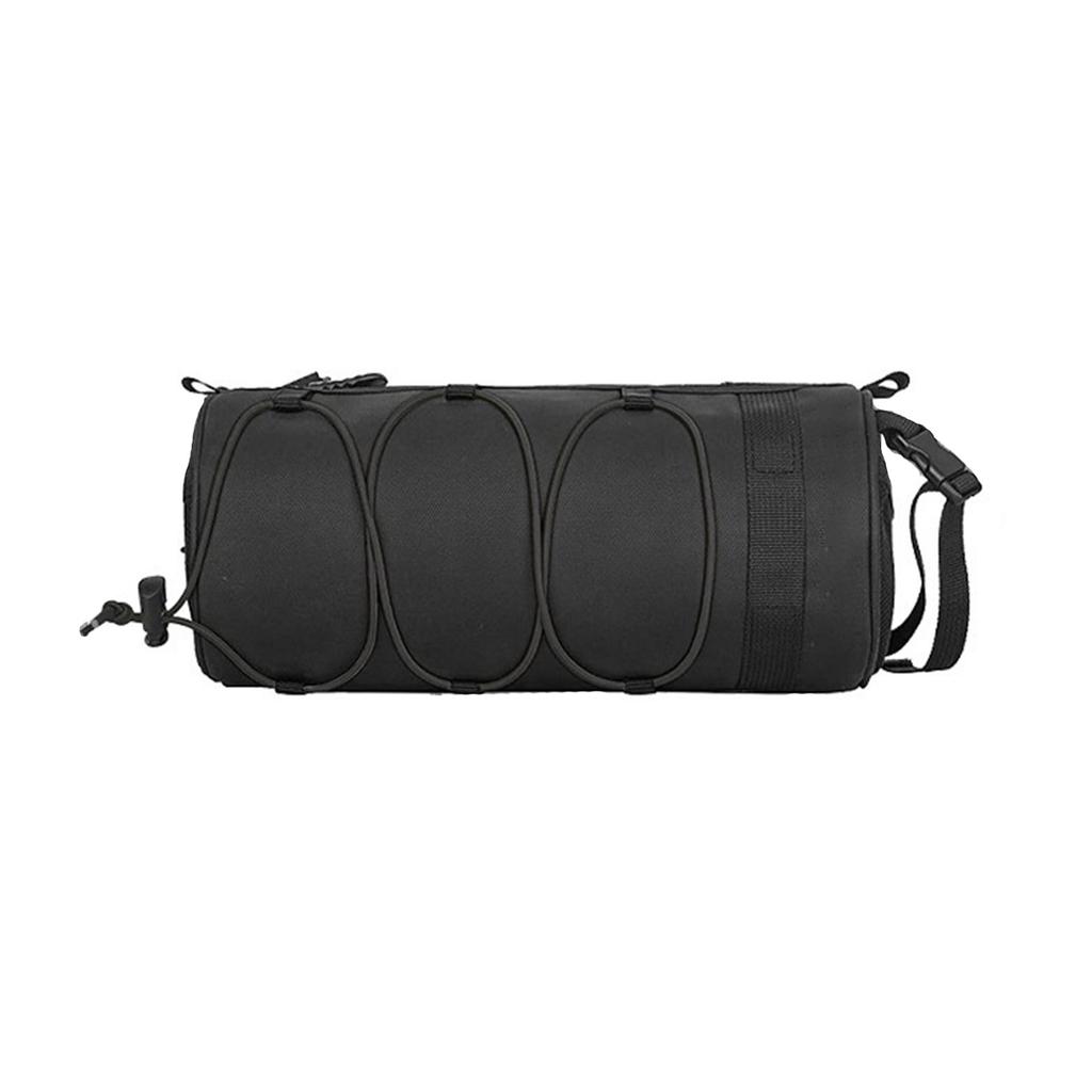 Durability Waterproofed Roll Top Handlebars Bag Dustproofed Cycling Pack Wet Gear Attachments for Road Bike