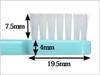 Oral Care Taft 20 Toothbrush Medium 25 pieces M Green