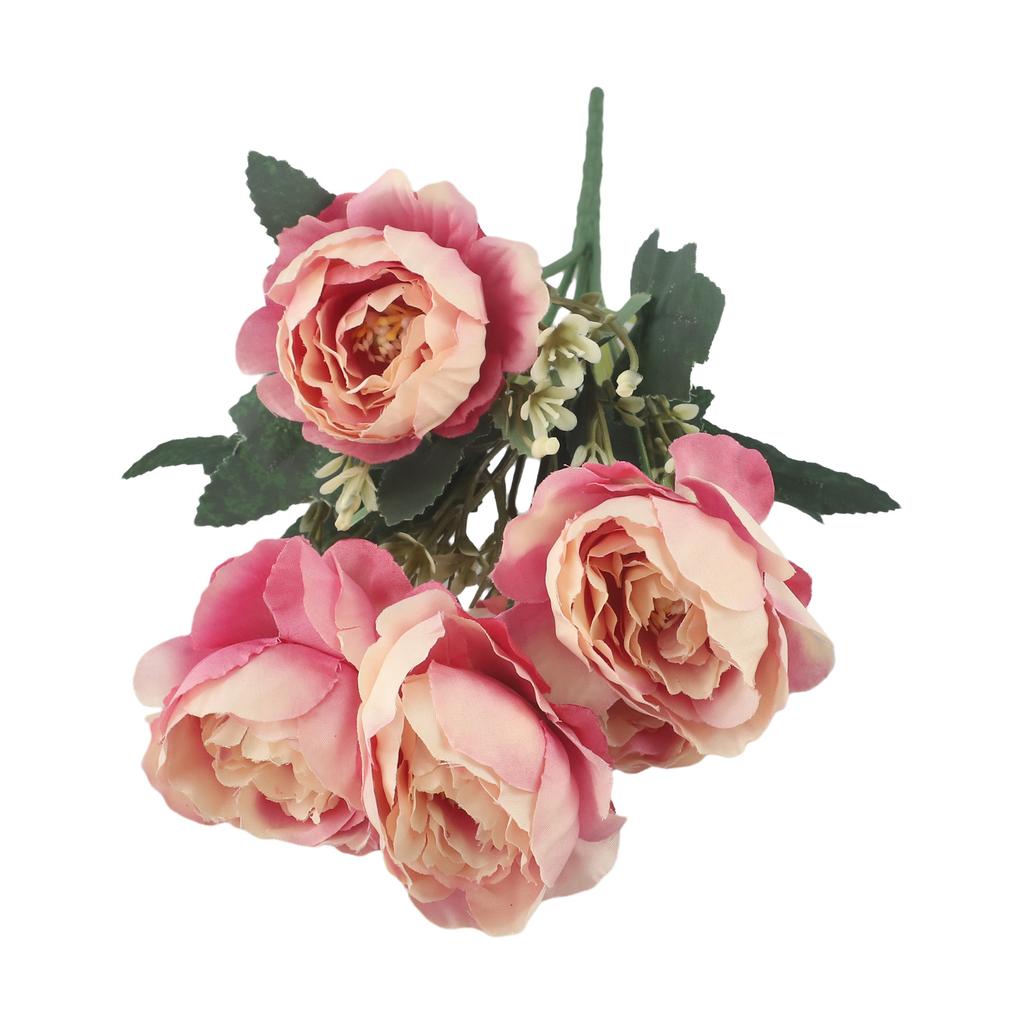 1 PC Artificial Peonies Faux Flowers Wedding For Home Wedding Holding Flowers Wedding Home Decoration Artifi