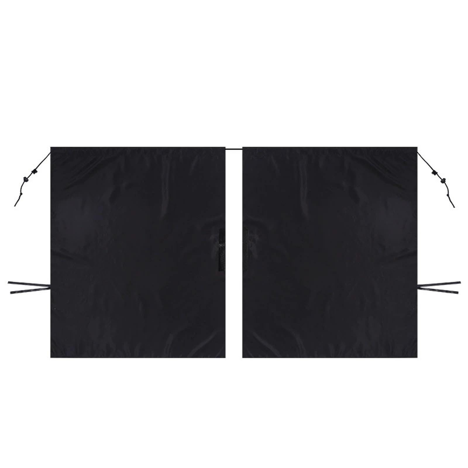 

Set of 3 Privacy Curtains for Car, SUV, Van - Includes 1 Rear Seat Divider & 2 Side Divider Curtains for Camping & Sleeping One Size