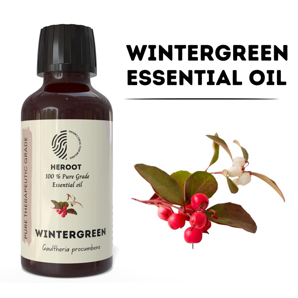 Gaulthérie 100% Pure Huile Essentielle Naturelle Aromathérapie de Qualité Thérapeutique