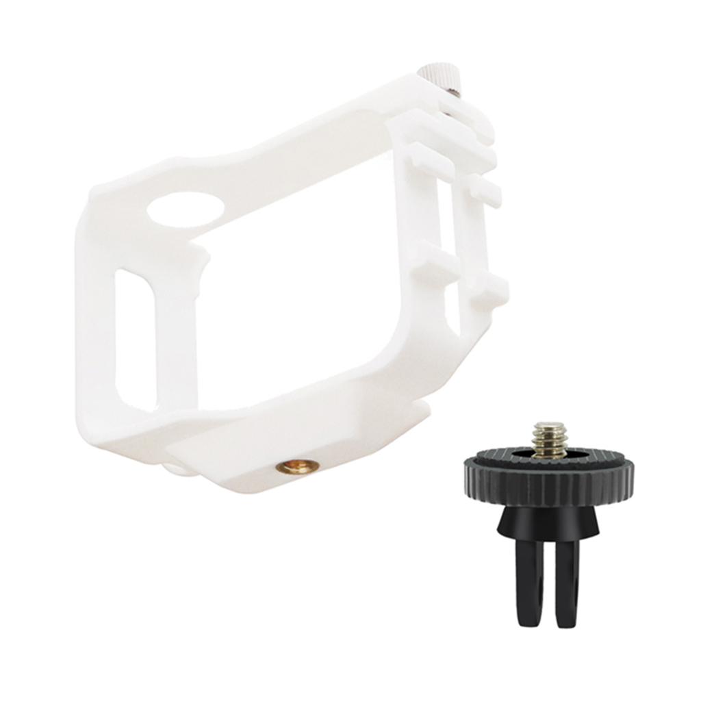Portable Camera Frame Cold Shoe Mount Frame Cage 1/4in Screw Adapter Expansion Protection Frame for Insta 360 Go Ultra Accessory