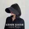 Banxia's same style open-top sun hat for women, UV protection, foldable, large brim, outdoor sun hat