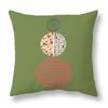 45x45cm Nordic Green Leaf abstract geometric embrace pillowcase Comfortable sofa Office Seat cushion cover Home decor Pillowcase