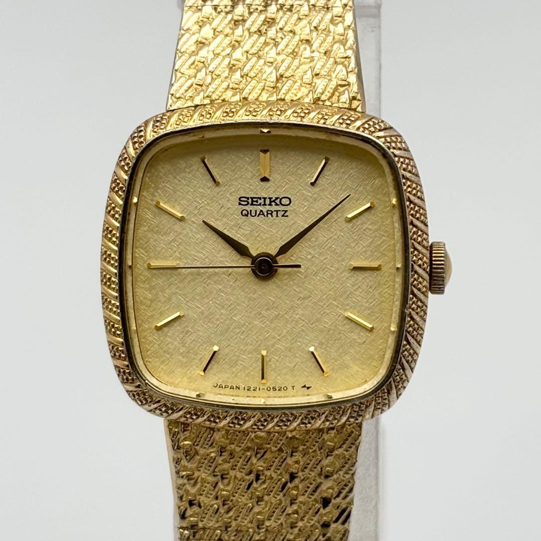 Used Working item SEIKO 1221-5340 Vintage Ladies