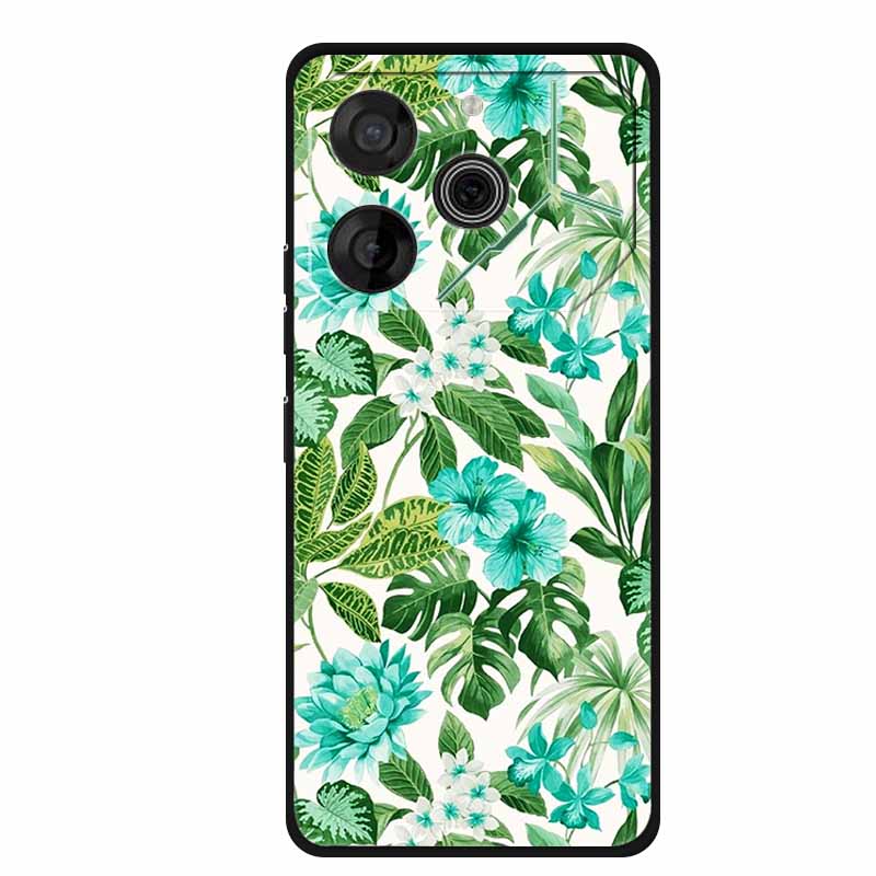 For Tecno Pova 6 Case Luxury TPU Soft Silicone Phone Cases Back Cover for Tecno Pova6 2024 6.78" Shockproof Love New Cute Coque