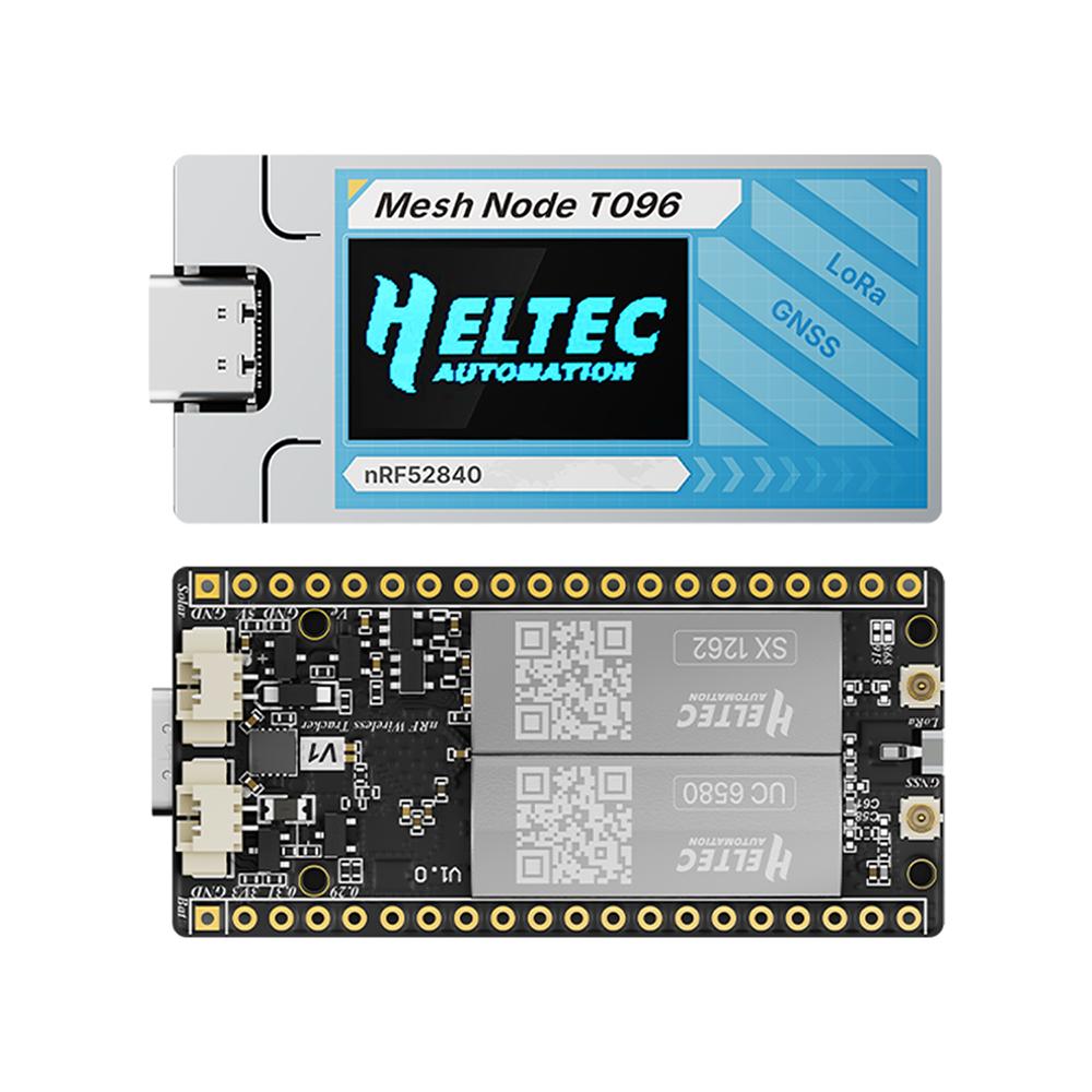 Mesh Node T096 Ultra-Low-Power Development Board, LoRa GNSS Communication Development Board Module, SX1262 LoRa Chip, 863~928MHz