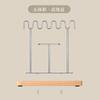Creative Living Room Porch Key Hanger Sundries Desktop Cosmetics Storage Wood Tray curved Key Holder Rack Jewelry Display Frame