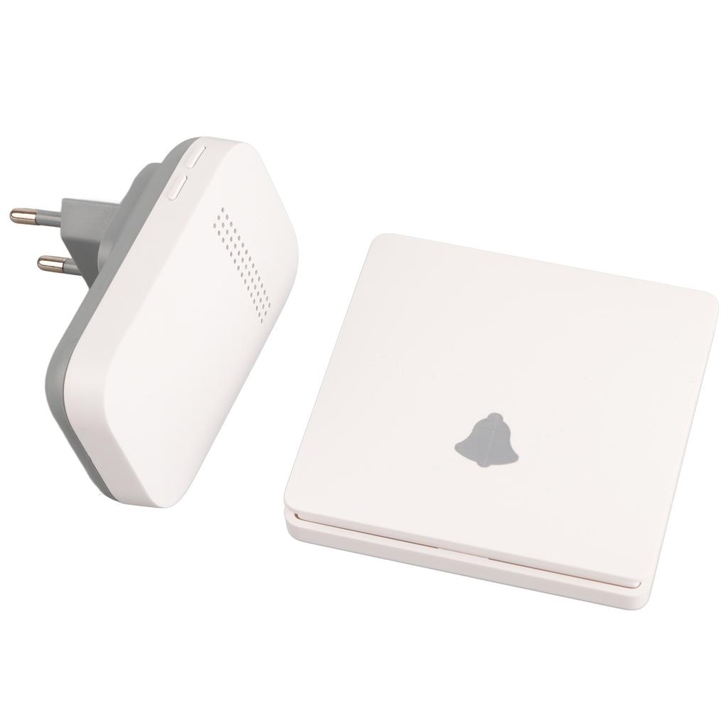 Self Powered Doorbell 2 for 2 433MHz 38 Ringtones Wireless Doorbell for Home AC