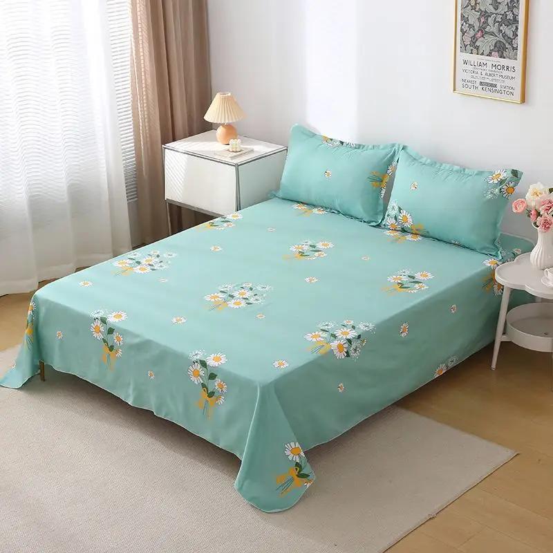 Set di lenzuola bohémien - Cotone 400TC stile mediterraneo con tintura resistente allo sbiadimento per l'essenziale del dormitorio