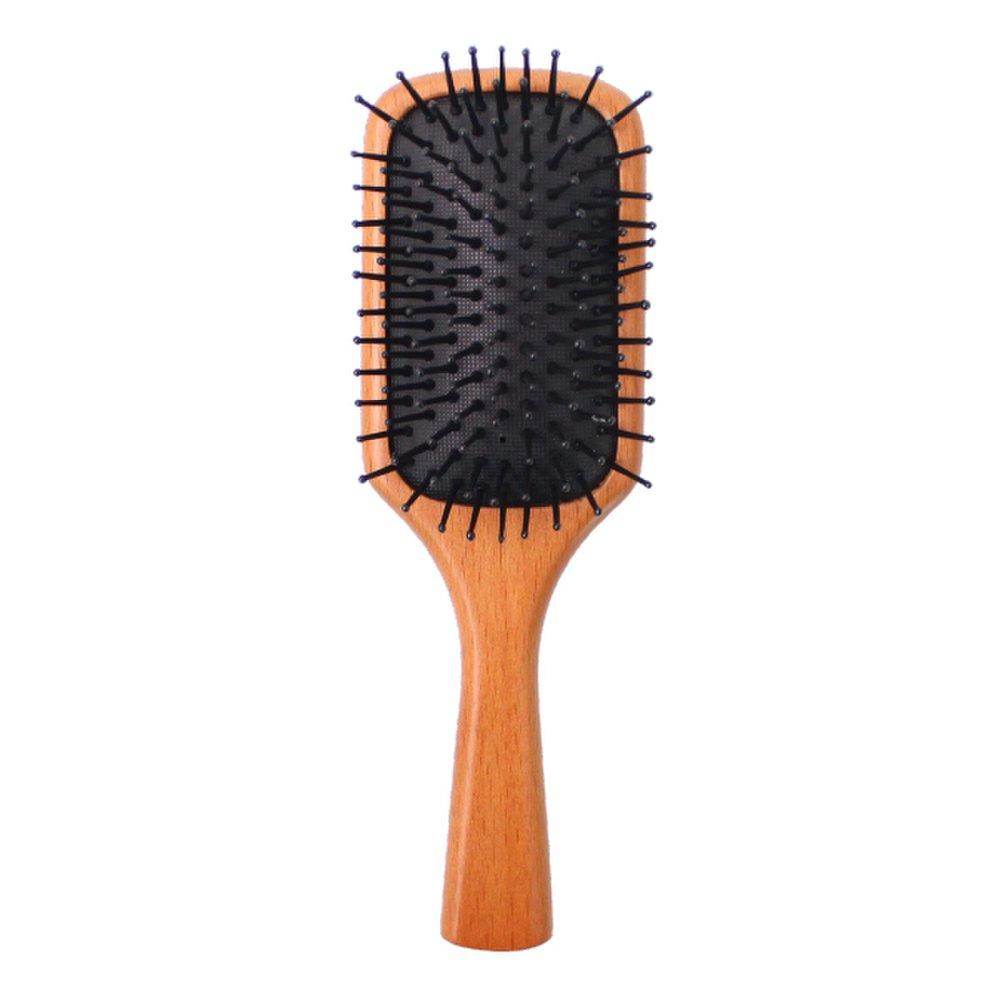 Gloss&Glow Compact Wooden Paddle Brush