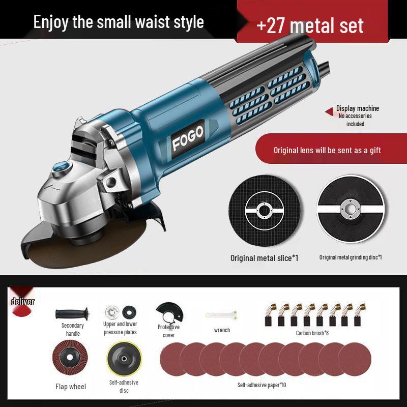 Multifunctional Angle Grinder & Polisher - Handheld Cutting Machine with Free Shipping