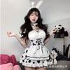 Costume Mucca Carino Seduzione Anime Vestito Elegante Abiti Temperamento Straniero E Moda Spalla Scoperta Atmosfera 79Yw