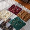 Cloth Ring Earrings Display Plate INS Jewelry Shop Counter Accessory  Room Decor