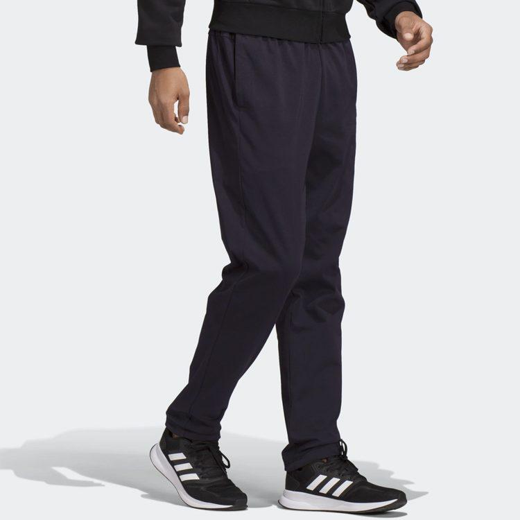 adidas Essential Knitted Sweatpants Men's Black Moderate Cuffed Pants DU0378