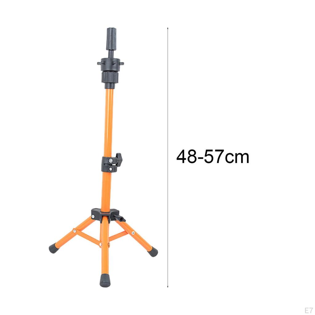 Mannequin Head Stand Adjustable Durability, Sturdy Premium Practical, Professional, Easy to Use Wig
