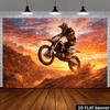 2D planar background banner in motorcycle extreme offroad style Extreme Sports Themexy