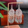 New Design Cicada Drop Earrings for Women Ethnic Alloy Insect Pendants Dangle Earrings Girls Cute Party Jewelry Gifts