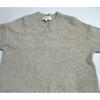 Used 〇ENFLD Knit dress, thick, tight, crew neck, long sleeves, wool x cashmere, maxi length, calf length, both side slits, gray, gray, 36 sizes,