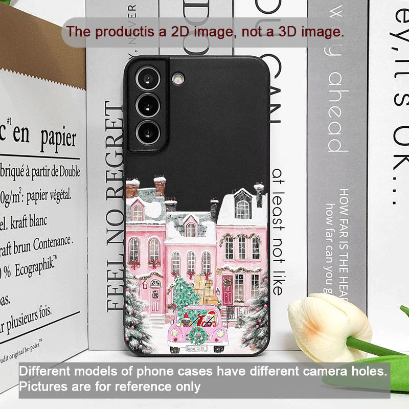 Christmas Building Winter Snow Scenery Phone Case for Honor Huawei 200 Lite 100 400 PRO 80 90 X9 Magic 7 6 Lite 5 Pro 5G Covers