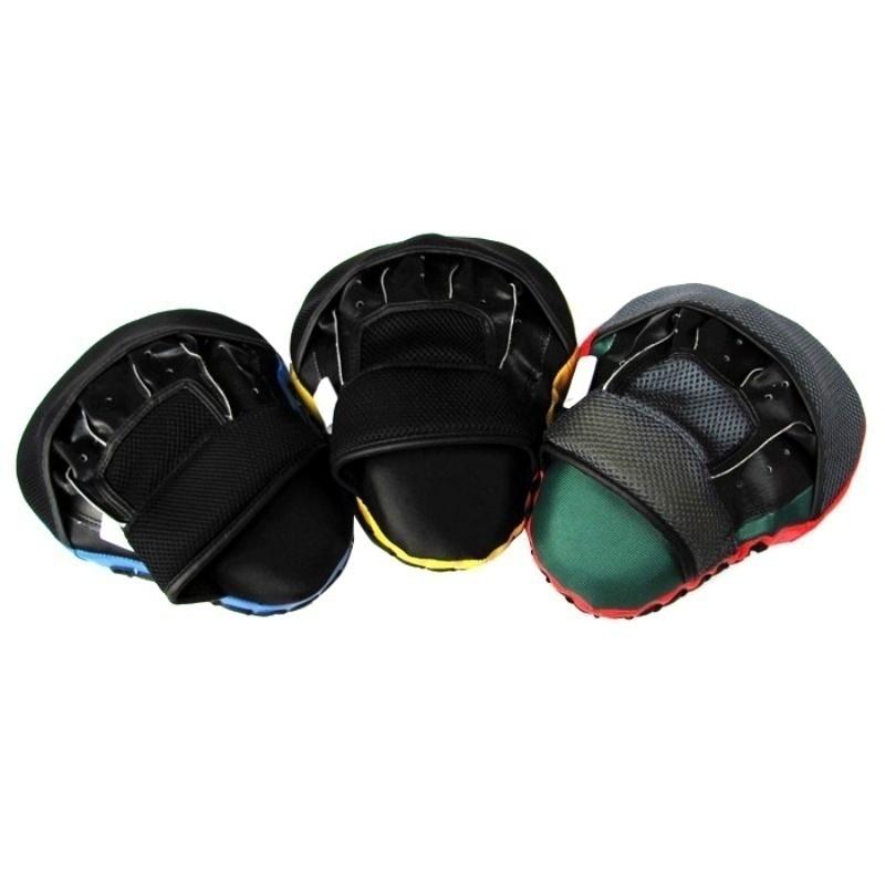 Fashion Hand Target MMA Focus Punch Pad Boxing Training Gloves Mitts Karate Muay Thai Kick Fighting LS