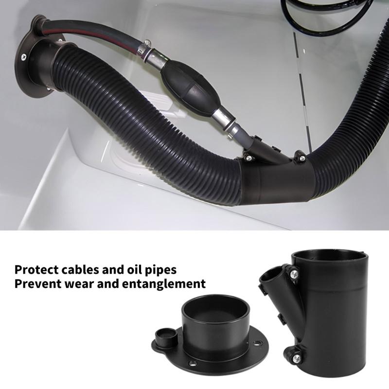 Quick Install Marine Wire Grommet Split Design Strong PP Construction Suitable for Yacht Fuels Line & Cable Management
