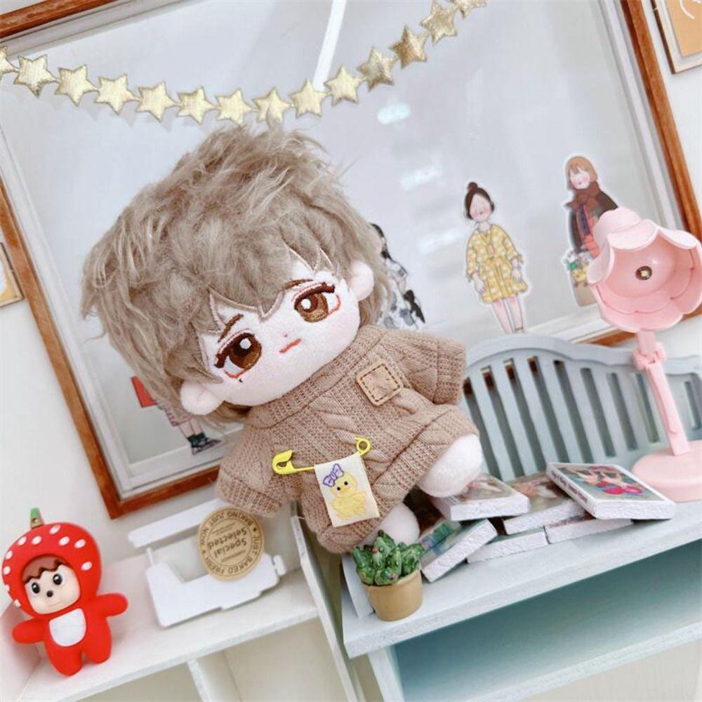 Winter Doll Sweaters New Year Red Warm Tops Clothes Accessories  10cm Cotton Doll/Idol Dolls