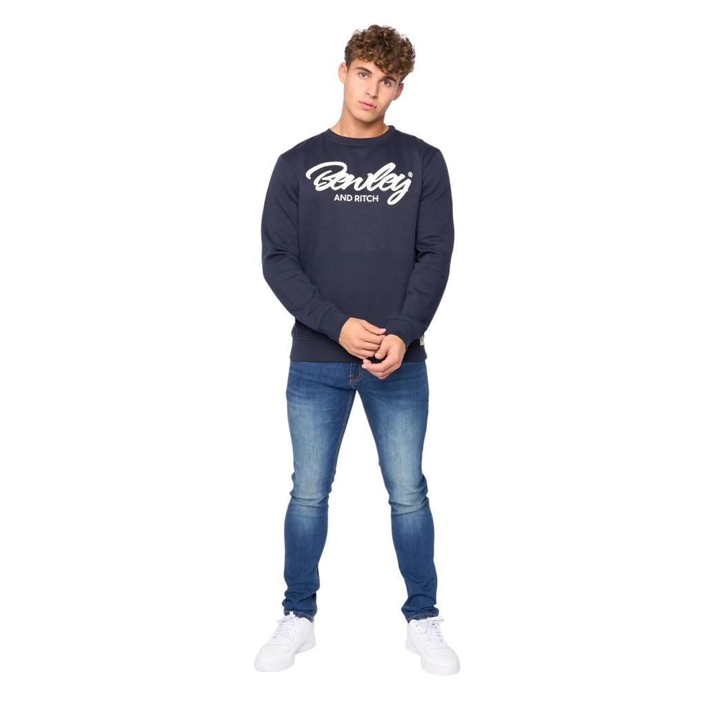 Bewley & Ritch Herr Yardley tröja med rund hals