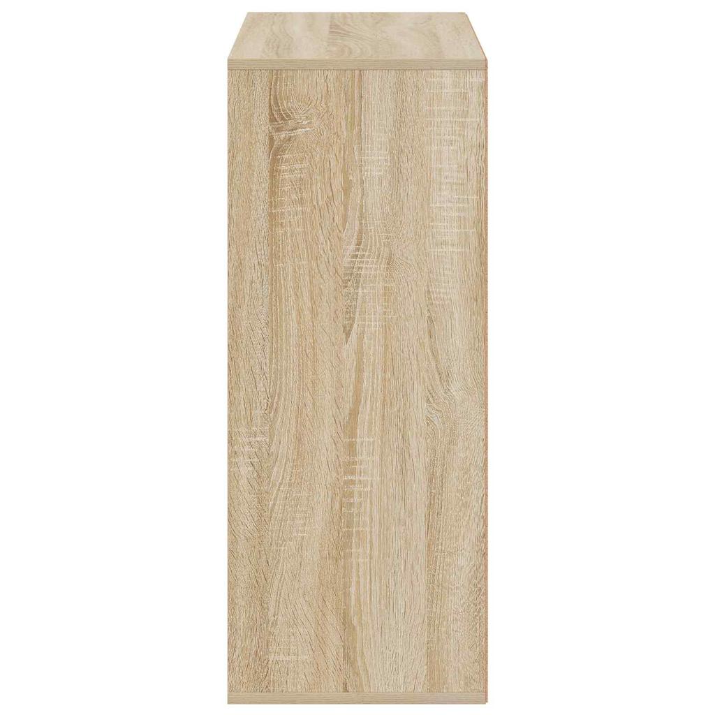 Sideboard with Drawers Sonoma Oak 60 x 33.5 x 84 cm