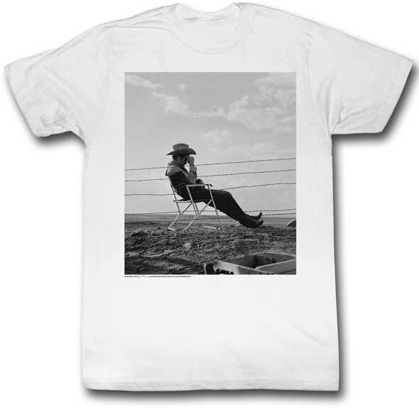 James Dean 1950 Icon Legend Sleeping In Chair Out There Men T Shirt XL