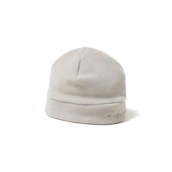 Used New Snow Peak Water-Repellent Fleece Watch Cap AC-25AU024 Headwear Cap Hat Men's Women's LIGHT GRAY One