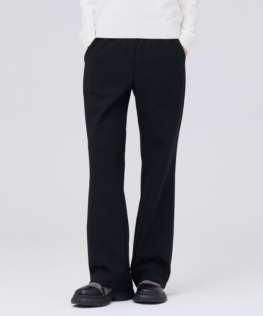 Chase Cult Women'S Bootcut Easy Bonding Slacks - Black