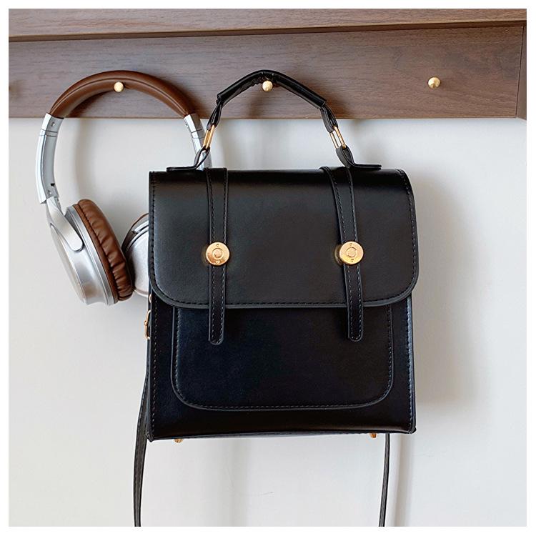 2023 Trendy Textured Casual Women's Backpack – Stylish and Simple Shoulder Bag