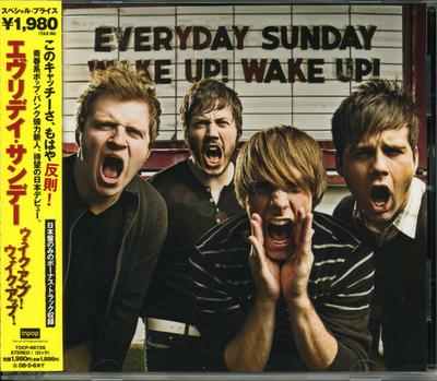 CD EVERYDAY SUNDAY  Wake Up Wake Up TOCP66726 Inpop Records 2007 Japan Rock Used