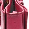 Used Miu Miu Madras 2WAY Handbag leather Pink Used Women