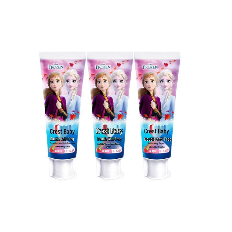 

Crest Kids Frozen Anti-Cavity Toothpaste 3-Pack with Vinda Tissues