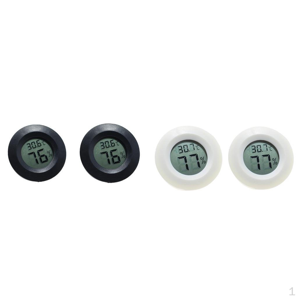 

4Pieces Reptile Humidity Hygrometer