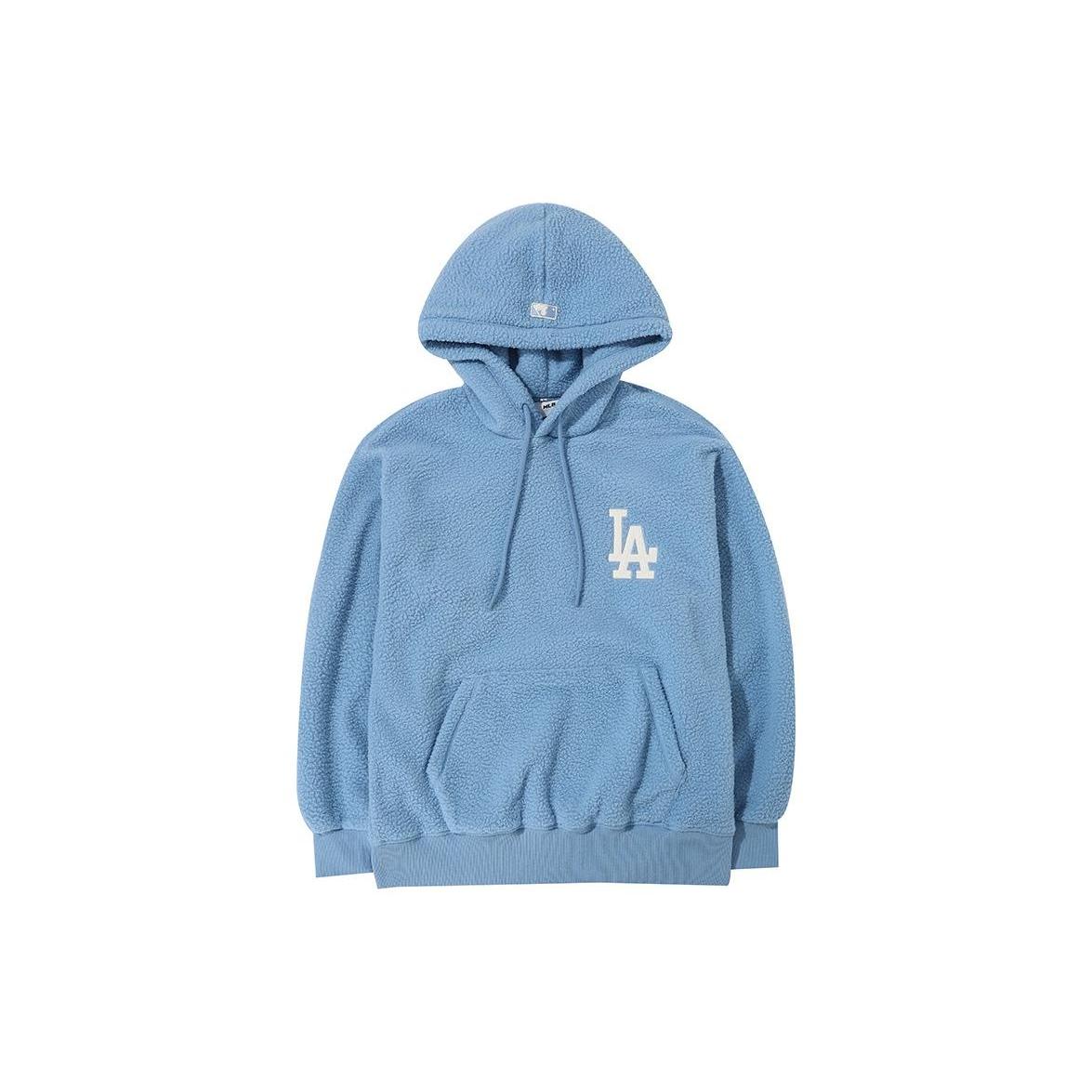 MLB Sweatshirts Unisex Light Blue Hooded Moderate Regular 3AHDEC116-07BLL M